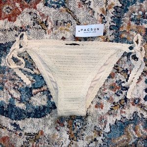 PacSun Kendall and Kylie crochet tie swim bottoms